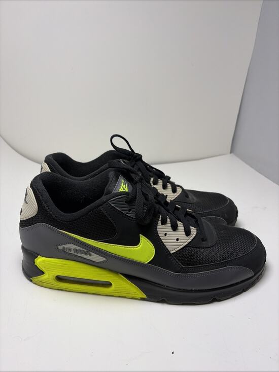 Nike Air Max 90 Essential Volt Black Gray Men\'s Sneaker AJ1285-015 2018 Size 13 main image 13
